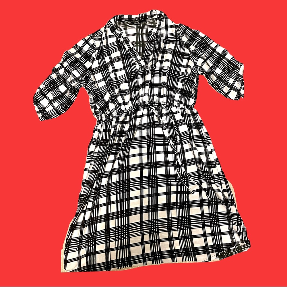 Sz L Mlle Gabrielle Shirt Dress